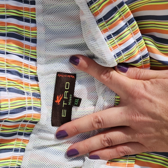 Mens etro bathing suit - Picture 2 of 3